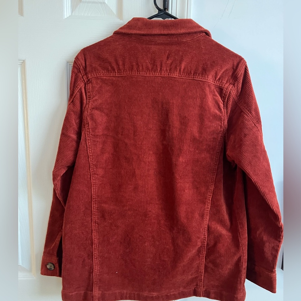St. John's Bay burnt orange jacket M fall shacket - Picture 6 of 6